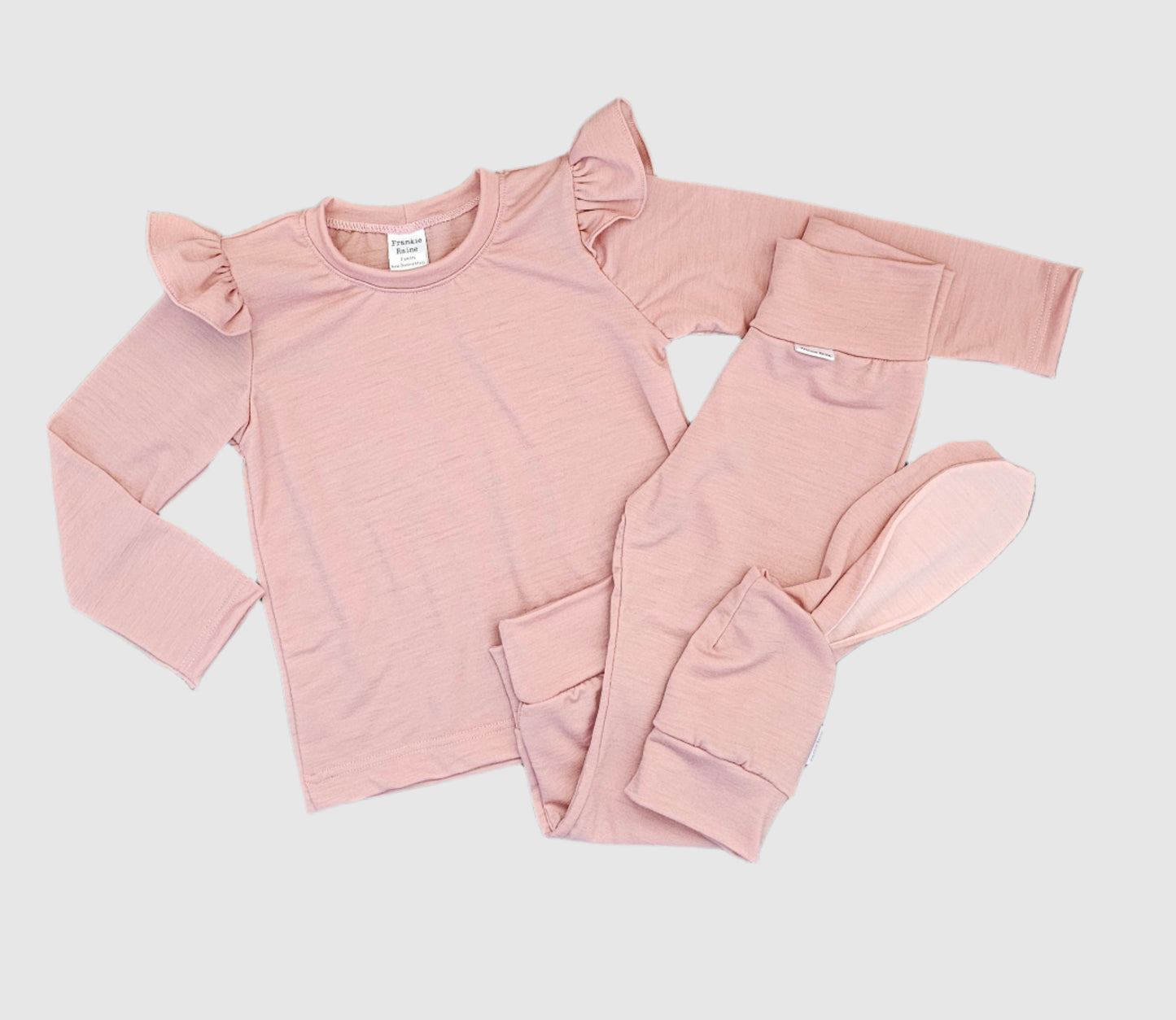 Frankie Raine ZQ Merino Pretty In Pink Matching Set