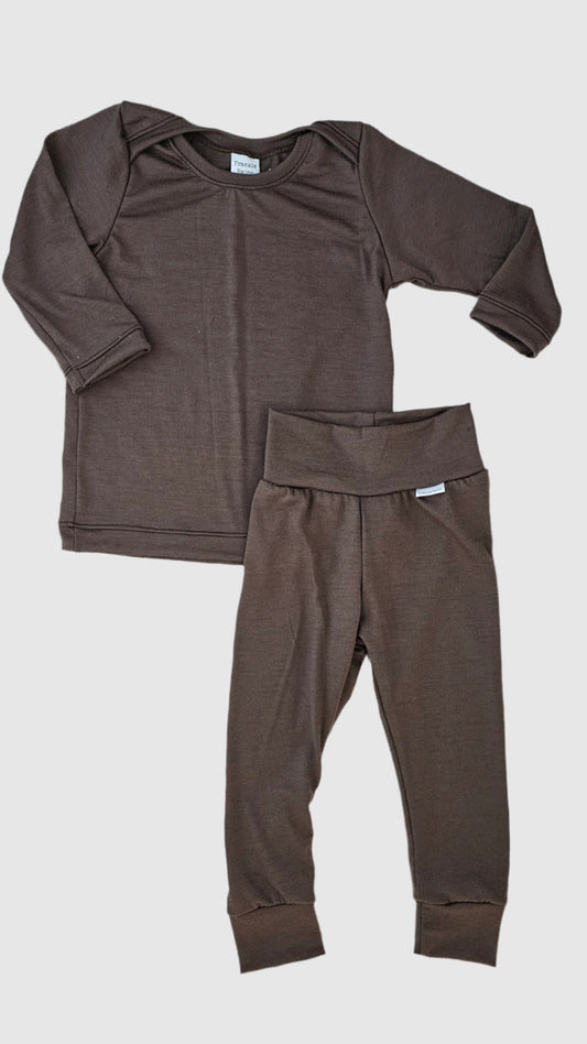 Frankie Raine ZQ Merino Long Sleeve Tee and Legging Set