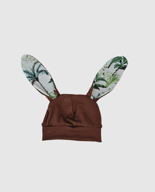 Frankie Raine ZQ Merino Bunny Hat - Acorn & Jungle