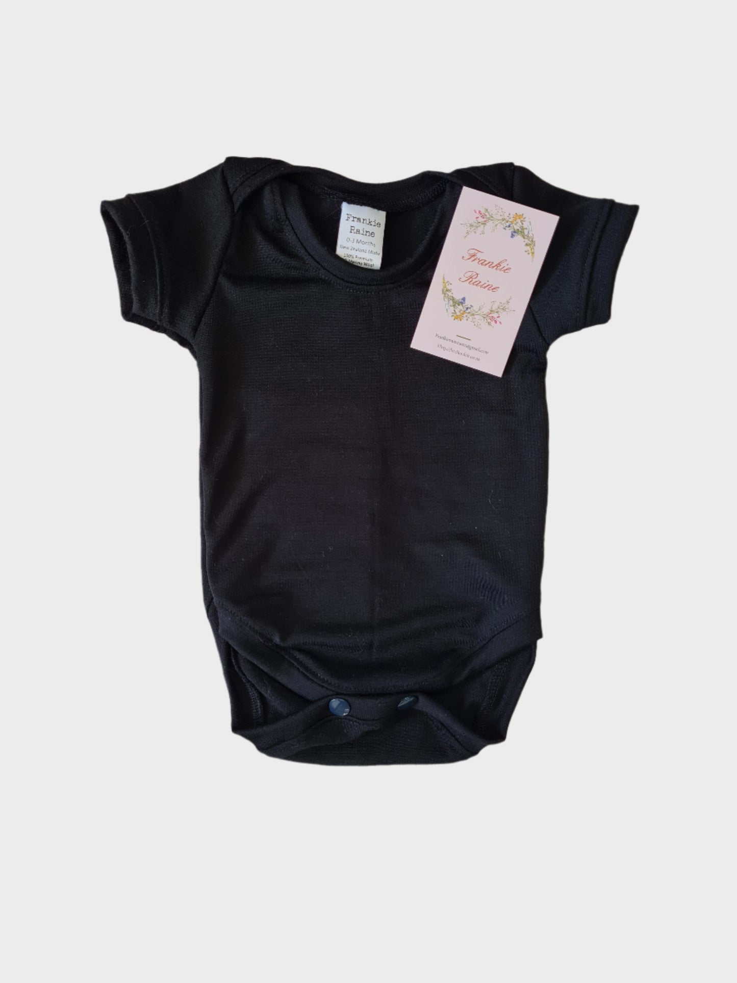 Frankie Raine ZQ Merino Short Sleeve Bodysuit