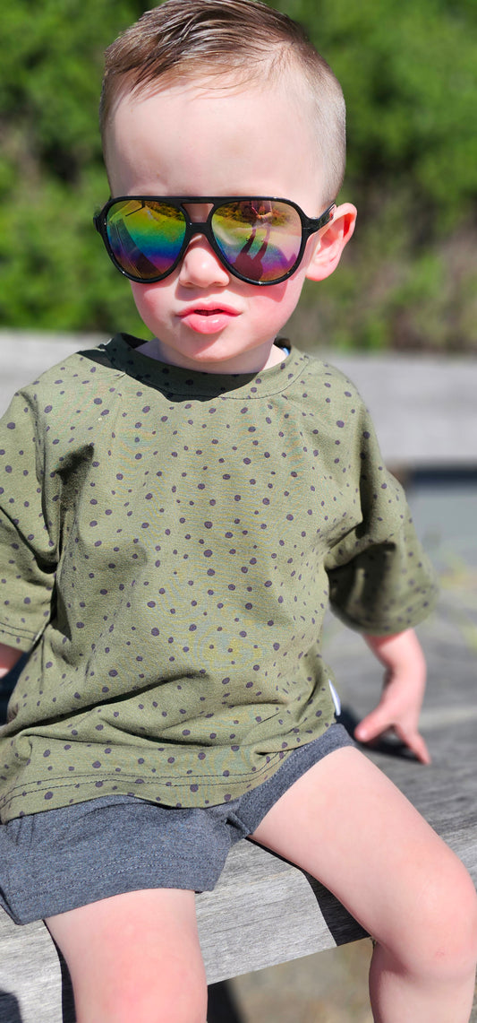 The Frankie Raine Sol Tee - Olive