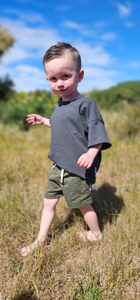 The Frankie Raine Sol Tee - Grey