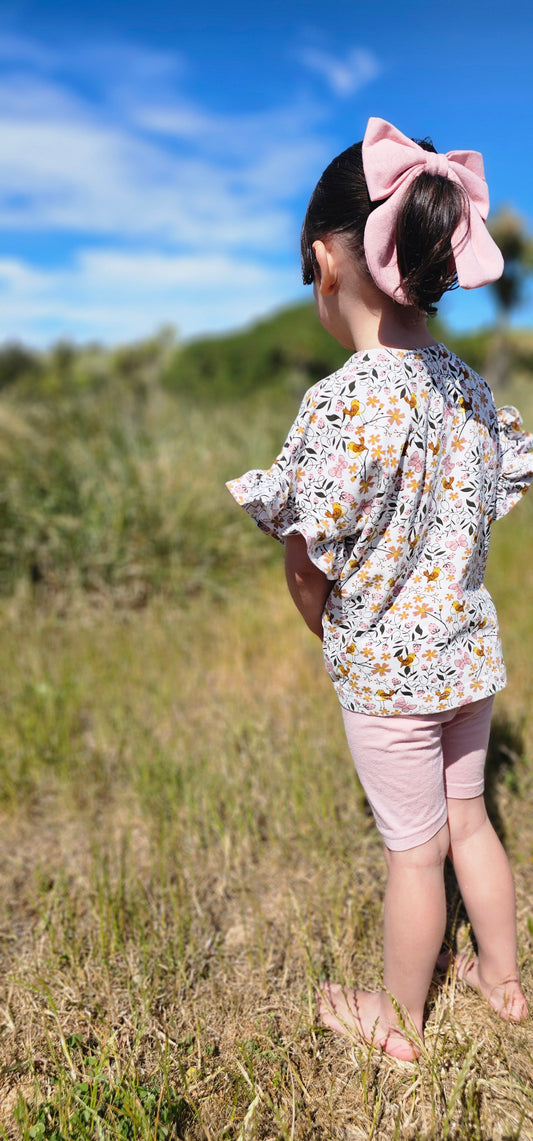 Frankie Raine Flutter Sol Tee - Secret Garden